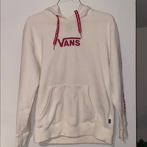 Vans off the wall creme hoodie